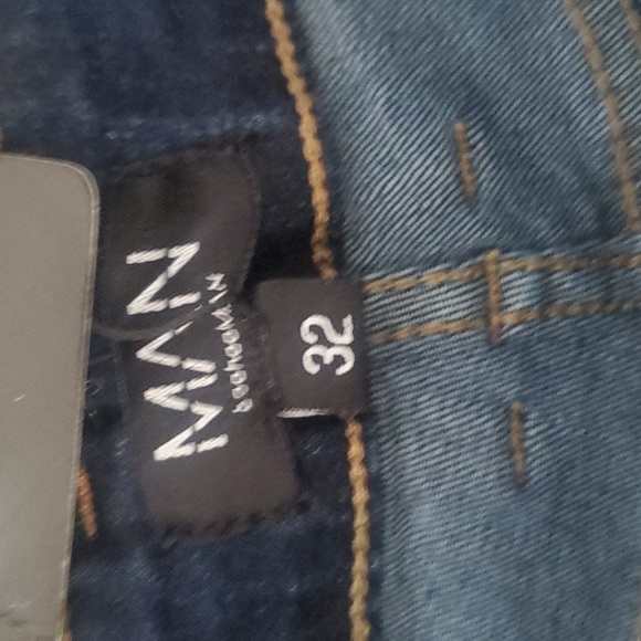 Men skinny ripped jean new never worn size 32  inseam 29inches - Picture 5 of 11